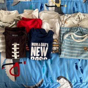 Singlets / Bodysuits / 10 Pieces / Boys